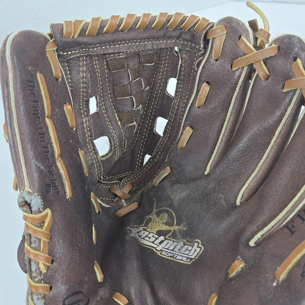 Rawlings Fastpitch Softball Glove FP120 12 Inch All Leather Shell READ